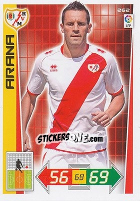 Sticker Arana - Liga BBVA 2012-2013. Adrenalyn XL - Panini