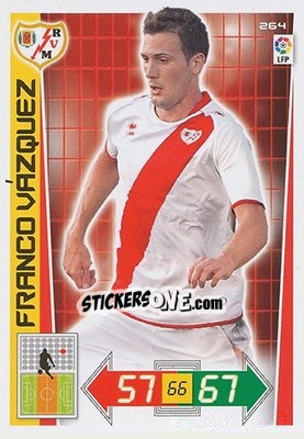 Cromo Franco Vazquez - Liga BBVA 2012-2013. Adrenalyn XL - Panini