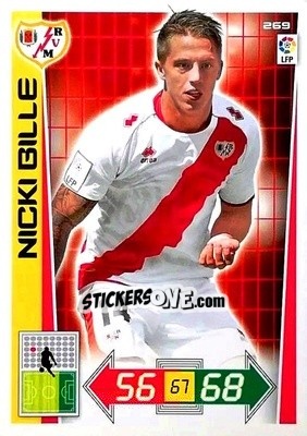 Sticker Nicki Bille - Liga BBVA 2012-2013. Adrenalyn XL n. 269 - Panini