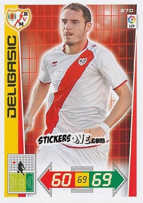 Sticker Delibasic - Liga BBVA 2012-2013. Adrenalyn XL - Panini