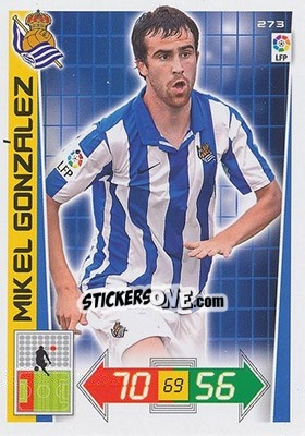 Sticker Mikel González - Liga BBVA 2012-2013. Adrenalyn XL - Panini