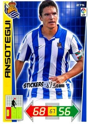 Figurina Ansotegui - Liga BBVA 2012-2013. Adrenalyn XL - Panini