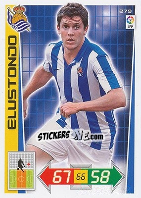 Figurina Elustondo - Liga BBVA 2012-2013. Adrenalyn XL - Panini