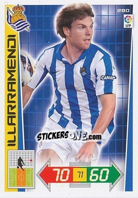 Sticker Illarramendi - Liga BBVA 2012-2013. Adrenalyn XL n. 280 - Panini