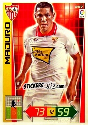 Cromo Maduro - Liga BBVA 2012-2013. Adrenalyn XL n. 297 - Panini