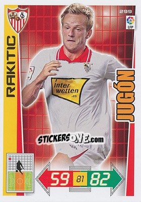 Sticker Rakitic - Liga BBVA 2012-2013. Adrenalyn XL - Panini