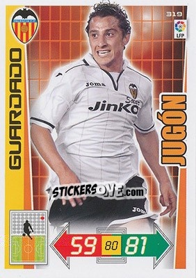 Sticker Guardado - Liga BBVA 2012-2013. Adrenalyn XL n. 319 - Panini
