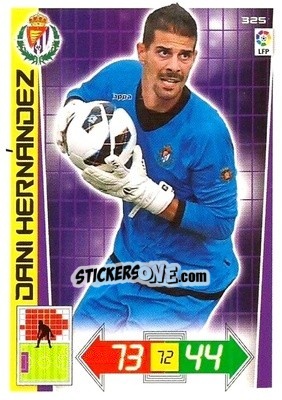 Sticker Dani Hernández - Liga BBVA 2012-2013. Adrenalyn XL n. 325 - Panini