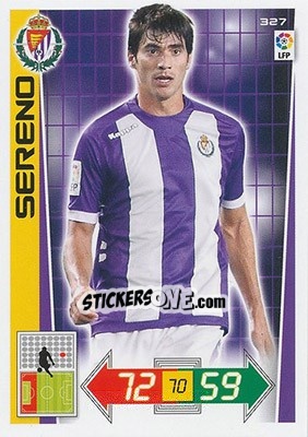 Sticker Sereno - Liga BBVA 2012-2013. Adrenalyn XL n. 327 - Panini