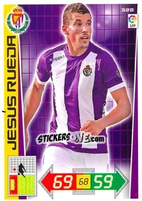 Sticker Jesús Rueda - Liga BBVA 2012-2013. Adrenalyn XL n. 328 - Panini