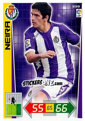 Sticker Neira - Liga BBVA 2012-2013. Adrenalyn XL n. 339 - Panini