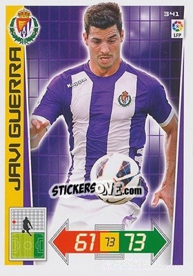 Sticker Javi Guerra - Liga BBVA 2012-2013. Adrenalyn XL - Panini