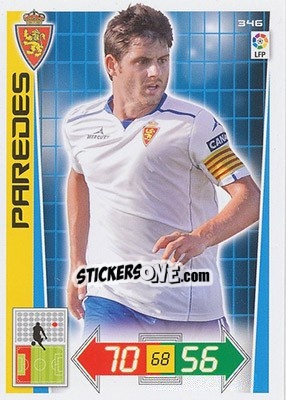 Figurina Paredes - Liga BBVA 2012-2013. Adrenalyn XL - Panini