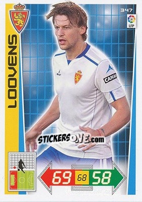 Sticker Loovens - Liga BBVA 2012-2013. Adrenalyn XL n. 347 - Panini