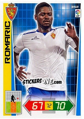 Sticker Romaric - Liga BBVA 2012-2013. Adrenalyn XL n. 352 - Panini