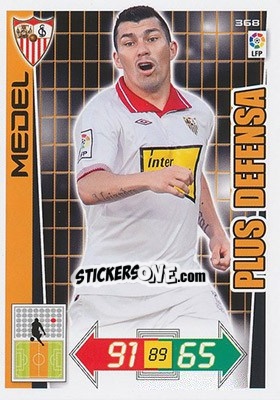 Sticker Medel - Liga BBVA 2012-2013. Adrenalyn XL n. 368 - Panini