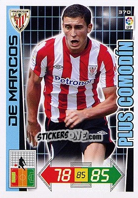 Figurina De Marcos - Liga BBVA 2012-2013. Adrenalyn XL n. 370 - Panini