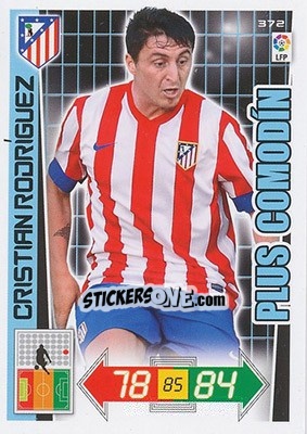 Sticker Cristian Rodríguez - Liga BBVA 2012-2013. Adrenalyn XL n. 372 - Panini