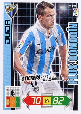 Figurina Duda - Liga BBVA 2012-2013. Adrenalyn XL - Panini