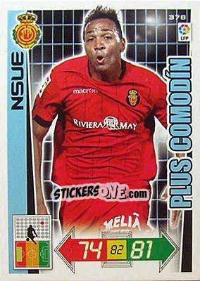 Sticker Nsue - Liga BBVA 2012-2013. Adrenalyn XL n. 378 - Panini