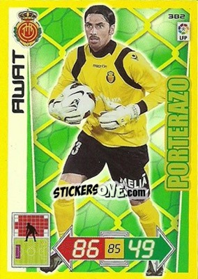 Sticker Awat - Liga BBVA 2012-2013. Adrenalyn XL n. 382 - Panini