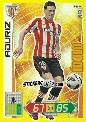 Sticker Aduriz - Liga BBVA 2012-2013. Adrenalyn XL n. 389 - Panini