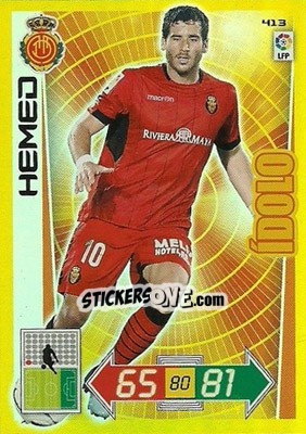 Sticker Hemed - Liga BBVA 2012-2013. Adrenalyn XL n. 413 - Panini