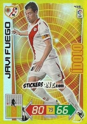 Sticker Javi Fuego - Liga BBVA 2012-2013. Adrenalyn XL n. 416 - Panini