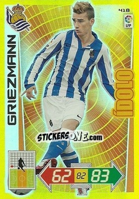 Sticker Griezmann - Liga BBVA 2012-2013. Adrenalyn XL n. 418 - Panini