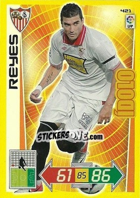 Sticker Jose Antonio Reyes - Liga BBVA 2012-2013. Adrenalyn XL n. 421 - Panini
