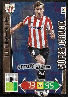 Cromo Fernando Llorente - Liga BBVA 2012-2013. Adrenalyn XL - Panini