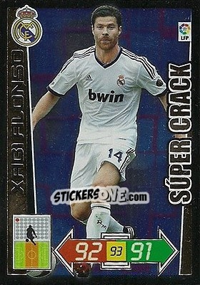 Sticker Xabi Alonso - Liga BBVA 2012-2013. Adrenalyn XL n. 439 - Panini