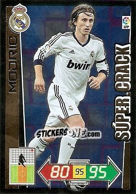 Cromo Modric - Liga BBVA 2012-2013. Adrenalyn XL - Panini