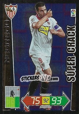 Sticker Negredo - Liga BBVA 2012-2013. Adrenalyn XL n. 443 - Panini