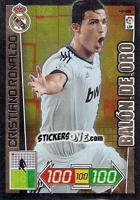 Cromo Cristiano Ronaldo - Liga BBVA 2012-2013. Adrenalyn XL - Panini
