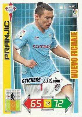 Sticker Pranjic - Liga BBVA 2012-2013. Adrenalyn XL n. 461 - Panini
