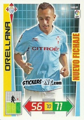 Figurina Orellana - Liga BBVA 2012-2013. Adrenalyn XL - Panini