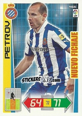 Sticker Martin Petrov - Liga BBVA 2012-2013. Adrenalyn XL n. 466 - Panini