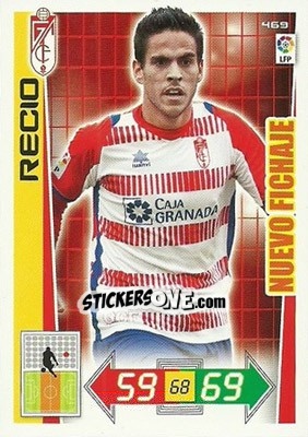 Figurina Recio - Liga BBVA 2012-2013. Adrenalyn XL - Panini