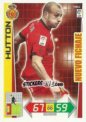 Sticker Hutton - Liga BBVA 2012-2013. Adrenalyn XL - Panini
