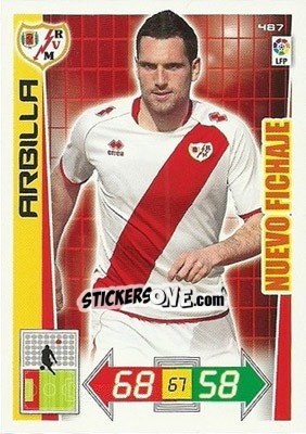 Sticker Arbilla - Liga BBVA 2012-2013. Adrenalyn XL n. 487 - Panini