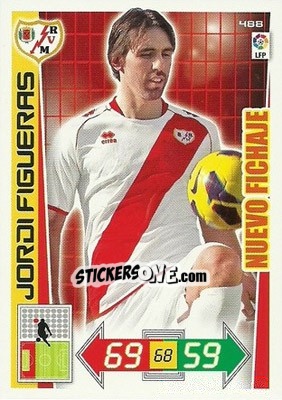 Figurina Jordi Figueras - Liga BBVA 2012-2013. Adrenalyn XL - Panini