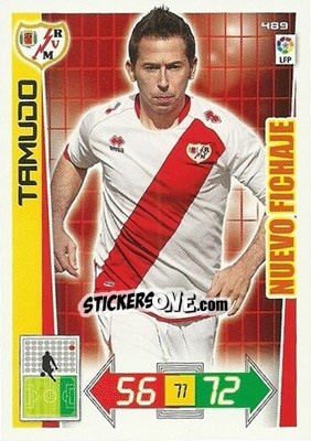 Sticker Tamudo - Liga BBVA 2012-2013. Adrenalyn XL n. 489 - Panini