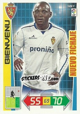 Sticker Bienvenu - Liga BBVA 2012-2013. Adrenalyn XL n. 497 - Panini