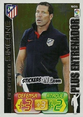 Sticker Diego Pablo Simeone - Liga BBVA 2012-2013. Adrenalyn XL - Panini