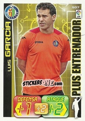 Sticker Luis Garcia - Liga BBVA 2012-2013. Adrenalyn XL n. 507 - Panini