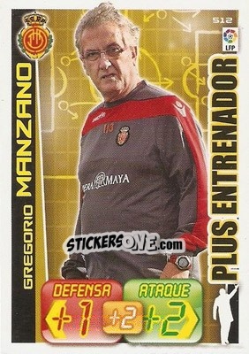 Sticker Gregorio Manzano - Liga BBVA 2012-2013. Adrenalyn XL - Panini