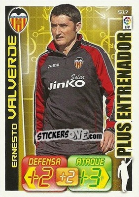 Sticker Ernesto Valverde - Liga BBVA 2012-2013. Adrenalyn XL n. 517 - Panini
