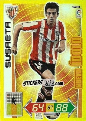 Figurina Susaeta - Liga BBVA 2012-2013. Adrenalyn XL n. 520 - Panini