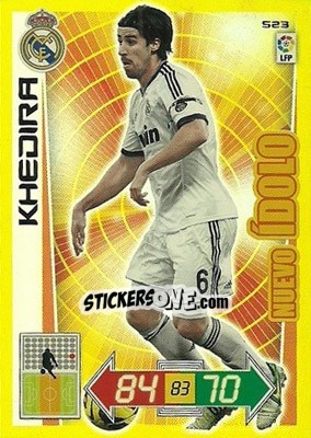 Sticker Khedira - Liga BBVA 2012-2013. Adrenalyn XL n. 523 - Panini
